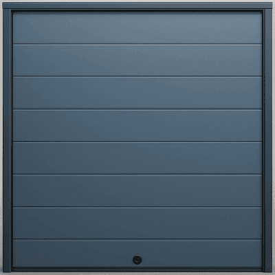 Puerta de Garage / Estilo Americano / Línea Central / Aislada / 20×8 pies / Acabado Deluxe / Color Gris APDOOR-208L ACCESSPRO