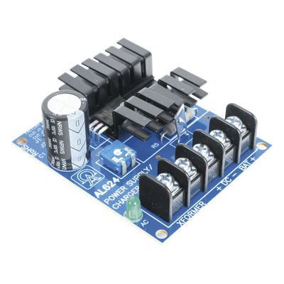 Fuente de Poder con Respaldo / 6/12/24 Vcc / 1.2 A / 28.8 W / 1 Salida / 2.5 x 3 x 1.5 pulgadas AL-624 ALTRONIX