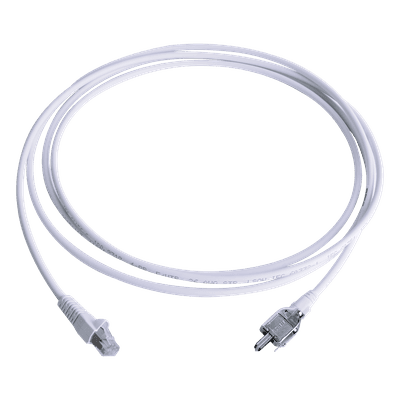 Patch Cord / Cat5e 10/100BASE-T / 2 Pares / LS0H / 3 Metros (9.84 Pies) / Blanco T2E2-03M-B02L SIEMON