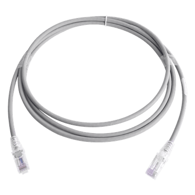 Patch Cord Cat6 UTP / CM/LS0H / 2.13 m (7 ft) / Gris / Versión Bulk MC6-07-04B SIEMON
