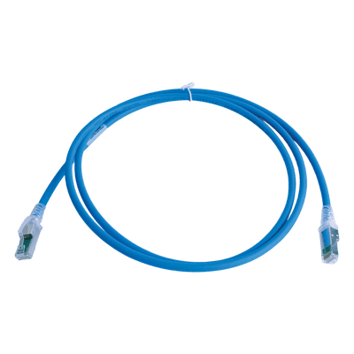 Patch Cord / Cat6A S/FTP / CM/LS0H / 1.52 m (5 ft) / Alta Densidad / Azul ZM6A-S05-06B SIEMON
