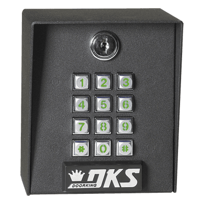 Teclado de Acceso Exterior / 400 Usuarios / Programación NFC / Doble Factor / 12-24 VAC/VDC / -23°C a 60°C 1515-080 DKS DOORKING