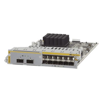 Tarjeta de línea modular / 184 Gbps / 12 x SFP 100/1000X / 40G / 0.68 x 1.03 x 0.13 ft AT-SBX81XLEM ALLIED TELESIS
