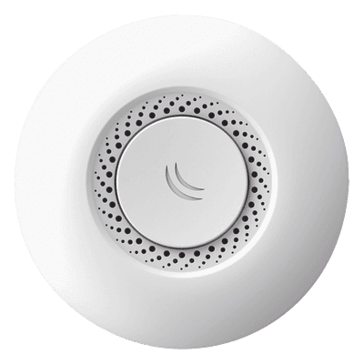 Punto de Acceso / 2.4 GHz 802.11b/g/n / 300 Mbps / PoE 802.3af/at / -40°C a +70°C / 1.31 pies de alcance RBCAP2ND MIKROTIK
