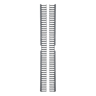 Kit de Soportes para Administración de Cable / 42 UR / Profundidad 142 mm (5.6 ft) / Altura 1734.7 mm (68.29 ft) / Carga Estática 1,360 kg / Puerta Frontal 69% Eficiencia de Flujo D12FBB PANDUIT