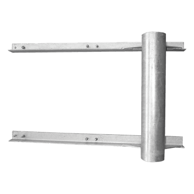 Brazo Lateral para Torre / Tubo 4.5" (114.3 mm) / Altura 60 cm (1.97 ft) / Acero ASTM A-36 / Galvanizado en Caliente / Compatible STZ45G SBL-45-GHD SYSCOM TOWERS