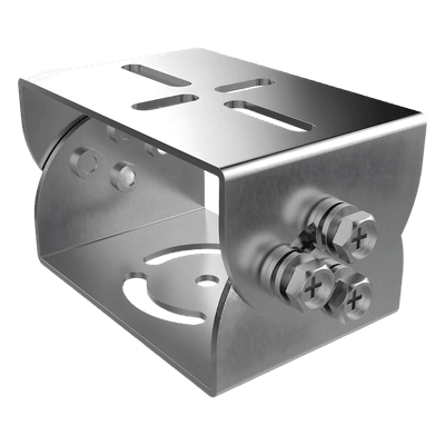 Articulación de montaje en pared / Acero inoxidable / 90×55×60 mm (3.54×2.17×2.36 in) / Antiexplosión / Gris / Compatible DS-1704ZJ DS-1706ZJ HIKVISION