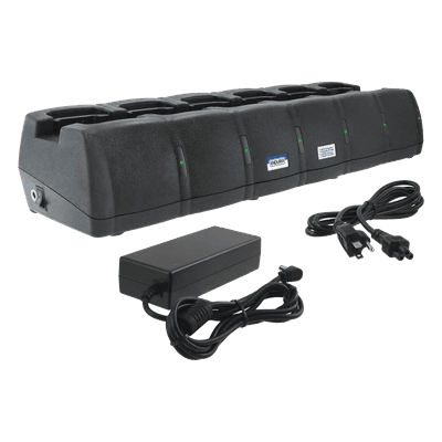Multicargador / 6 Cavidades / Ni-MH / Adaptadores Intercambiables / LED por Cavidad / Uso Profesional PP-6C-BC191 POWER PRODUCTS