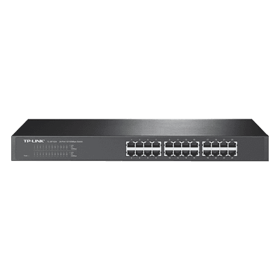 Switch / 24 Puertos 10/100 Mbps / Montaje en Rack / 35.7 Mpps Throughput / Auto MDI/MDIX TL-SF1024 TP-LINK