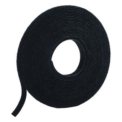 Rollo de Cinta de Contacto / 75 Pies (22.9 m) / 19.1 mm Ancho / Nylon Negro HLS-75R0 PANDUIT