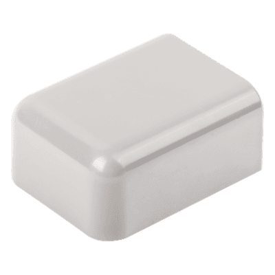 Tapa Final / ABS Resistente a Impactos / UL94V-0 / 0 a 50°C / Color Gris / Sin Herramientas ECF10IG-X PANDUIT