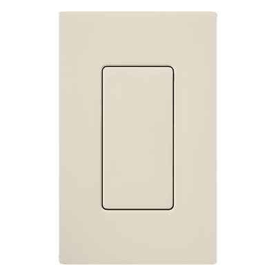 Inserto ciego / apertura estilo decorador / plástico / acabado brillante (gloss) almendra claro / 2 5/8 x 1 5/16 in / para placas Lutron Claro DV-BI-LA LUTRON ELECTRONICS