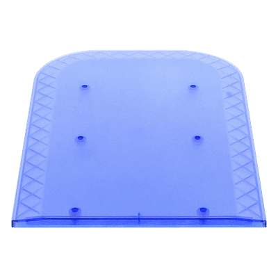 Domo lateral de reemplazo / Policarbonato / Compatible X67A / Color azul / Sin herramientas Z67DLB EPCOM INDUSTRIAL SIGNALING