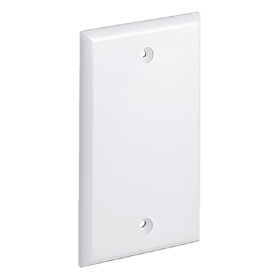Placa de Pared Ciega / Vertical Plano / 70 x 115 mm (2.75" x 4.52") / UL 94V-0 / Blanco LP-FP-107 LINKEDPRO BY EPCOM