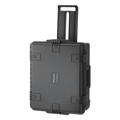 Maletín rígido / ABS resistente / Capacidad 8 intercomunicadores / Impermeable / Ruedas multidireccionales / Asa telescópica C1-02334 OTTO