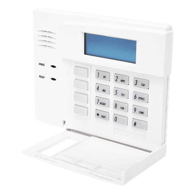 Teclado de Control para Alarma / Pantalla LCD de Palabras Fijas en Inglés / Teclas Retroiluminadas / 4 Botones de Función Programables / Compatible con Paneles VISTA 6150 HONEYWELL HOME RESIDEO