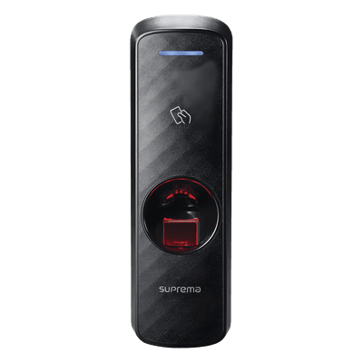 Lector de Control de Acceso Biométrico / Huella Dactilar / Doble Frecuencia RFID 125KHz y 13.56MHz / NFC Físico / CPU 1.0 GHz / Detección de Dedo Vivo BEP2OA SUPREMA
