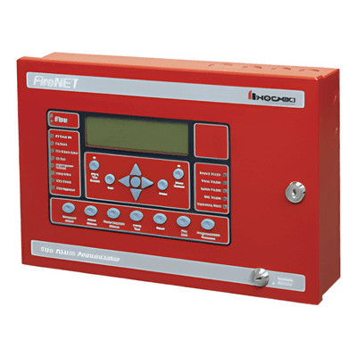 Anunciador Serial / LCD 8 Líneas x 40 Caracteres / RS-485 / Hasta 15 Unidades en Red / UL 864 9ª Edición / Montaje Superficie o Empotrado FN-LCDS-US00-R024 HOCHIKI