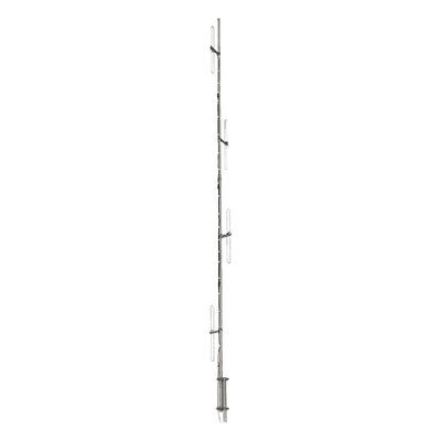 Antena Base VHF / 4 Dipolos / 138-150 MHz / 8.1 dBi / 500W / 22.5 ft DB224-E ANDREW / COMMSCOPE