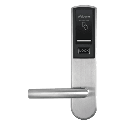 Cerradura para Hotel / Mano Izquierda / MIFARE 13.56 MHz / Aleación de Zinc / 224 Eventos / Backset 62.5 mm LH3000L ZKTECO