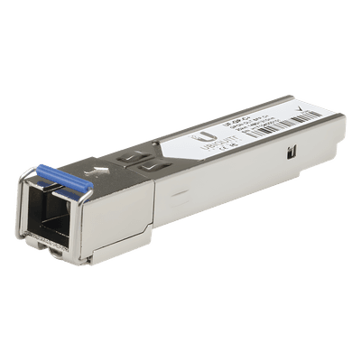Módulo SFP GPON / Clase C+ / Single-Mode SC/UPC / Downstream 2.5 Gbps / Upstream 1.25 Gbps / 20 km / 128 ONU por puerto UF-GP-C-PLUS UBIQUITI