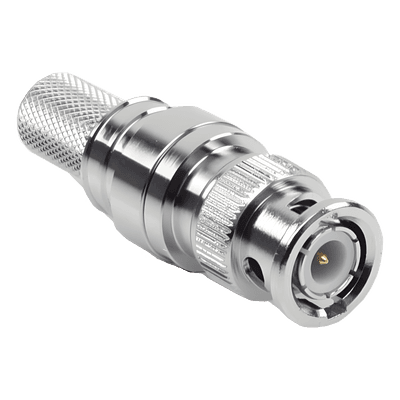 Conector BNC Macho Plegable con Pin Cautivo para Cables RG8 - LMR400 EZ-400-BM-X Times Microwave