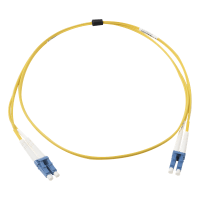 Jumper de Fibra Óptica Monomodo / LC/UPC Duplex / OFNR Riser / 1 Metro (3.28 Pies) / 10 Gigabit / XGLO FJ2-LCULCUL-01 SIEMON