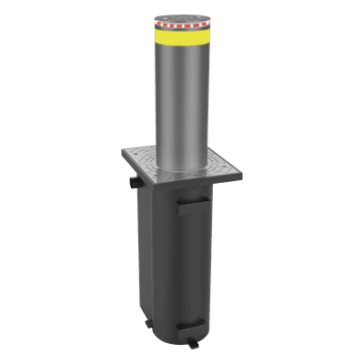 Bolardo Hidráulico / Diámetro 275 mm / Elevación 600 mm / Resistencia Impacto 300,000 J / 120 Ciclos/Hora / Bomba Italiana Integrada XB-275-H07K ACCESSPRO