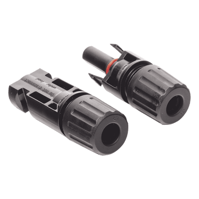 Conector MC-4 para Módulos Fotovoltaicos / 1000 VCC / 30 A / IP67 / -40 a 90 °C / Resistencia UV