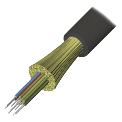 Cable de Fibra Óptica / 12 Hilos / Interior-Exterior / Tight Buffer / No Conductiva / LS0H / Multimodo OM4 50/125 / 1 Metro (3.28 Pies) 9GD5H012G-T501M SIEMON