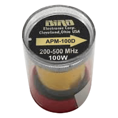 Elemento para Wattmetro APM-16, 200-500 MHz, 100 Watt. APM-100D BIRD TECHNOLOGIES