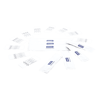 Kit de limpieza para impresoras de tarjetas / 10 servicios / 10 tarjetas rodillos / 3 lengüetas alcohol / 4 isotopos cabezal 086177 HID