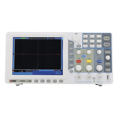 Osciloscopio Análogo de Mesa / 2 Canales + 1 Externo / 30 MHz / 250 MS/s / Pantalla LCD 8' / USB 2.0 y LAN 72-2580 SYSCOM