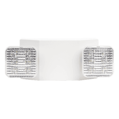 Luz LED de Emergencia / Doble LED 1W / 150 Lúmenes / Voltaje Universal 127-277 VAC / Autonomía 90 min / UL 5VA SF700W SFIRE