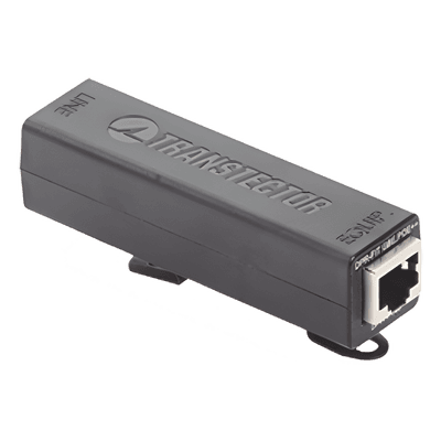Protector PoE++ Interior / Tecnología Híbrida SASD-GDT / 100W / RJ45 Blindado / Respuesta <5ns / -40 a 75°C / Montaje Rack DIN