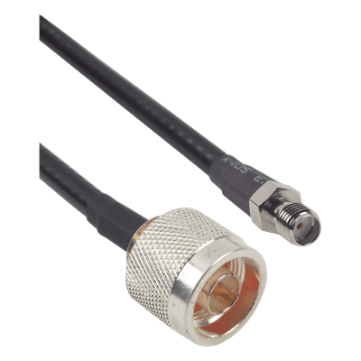Cable Coaxial LMR-240 / 60 cm (1.97 ft) / Conector N Macho a SMA Hembra / RG-8/U SN-240UF-SMAH-60 EPCOM INDUSTRIAL