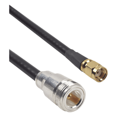 Cable LMR-240UF (Ultra Flex) de 60 cm con conectores N Hembra y SMA Macho Inverso. SNH-240UF-SMAI-60 EPCOM INDUSTRIAL