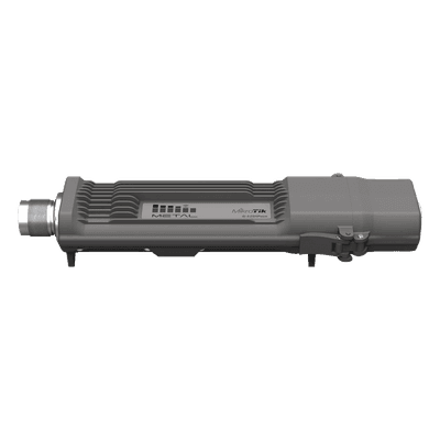 (Metal 52 ac) Punto de acceso Doble Banda 802.11 a/b/g/n/ac, Hasta 1260mW de potencia con carcasa Metálica para inmunidad al ruido. RBMETALG-52SHPACN MIKROTIK