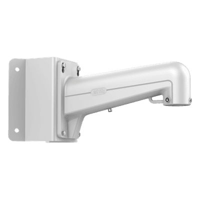 Montaje de esquina / Aleación aluminio-acero / Capacidad 10 kg / 176.8×194×417.8 mm / 2.8 kg / Blanco DS-1602ZJ-CORNER HIKVISION