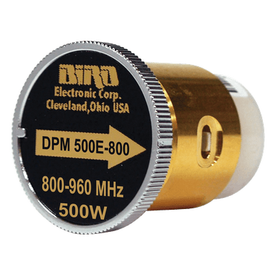 Elemento DPM / 800-960 MHz / 12.5-500 W / Sensores 5010/5014 / 2624.67-3149.61 ft DPM-500E-800 BIRD TECHNOLOGIES