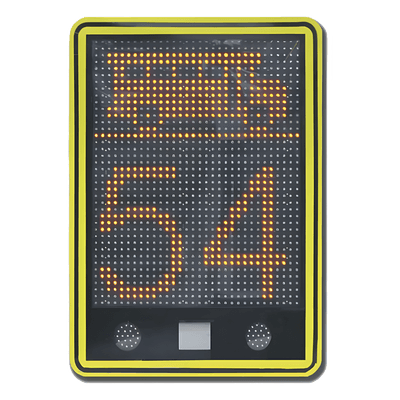 Radar de velocidad / 3 dígitos / LED 32x40 ámbar / 24.150 GHz / -20°C a +70°C / 3.54 x 2.56 x 0.43 ft XRADARLEDG AccessPRO
