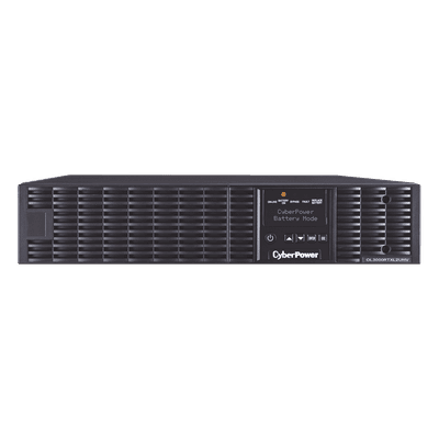 UPS Online Doble Conversión / 3000 VA / 2700 W / Entrada 200-240 Vca / Salida 220 Vca / Torre o Rack 2 UR / Onda Senoidal Pura / NEMA L6-20P / 3 Tomas NEMA L6-20R y L6-30R OL3000RTXL2UHV CYBERPOWER