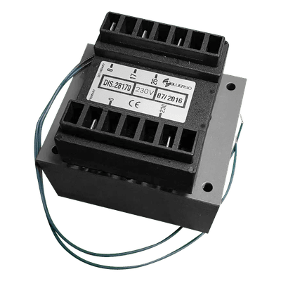 Transformador para barrera automática / Entrada 230V / Salida 24V 3A / Compatible tarjeta ZL39 119-RIR306 CAME