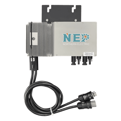 Microinversor para Interconexión a Red / 600W / 220V CA / Eficiencia 95.5% / 2 Módulos Solares 360W / Monitoreo Remoto BDM300X2 NEP