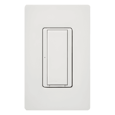 Interruptor Inalámbrico On/Off / 6 A Iluminación / 1/10 HP Ventiladores / 120 V / Requiere Neutro / Compatible con Hub Vive MRF2S6ANSWH LUTRON ELECTRONICS