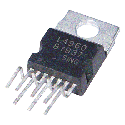 Regulador de voltaje de conmutación 5.1 to 40V 2.5 Amp, L4960 ECG7107 SYSCOM PARTS