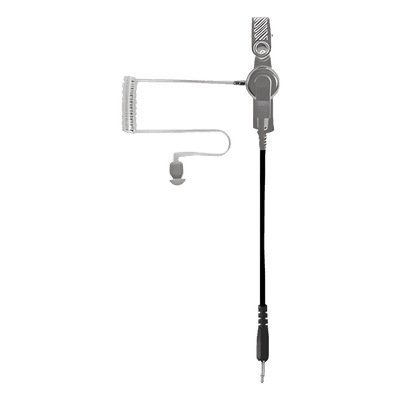 Audífono de vigilancia / Tubo acústico de perfil bajo / Cable 15' (4.6 m) enrollado / Compatibilidad SPM-100/1100/2100/3100 EH-1389-SC PRYME