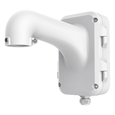Soporte de Pared para Domo PTZ / Caja de Conexiones Integrada / IP66 / Aleación de Aluminio / 355.5x255.3x170.7 mm / 2.15 kg