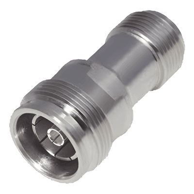 Adaptador en Línea / 4.3-10 Hembra a N Hembra / 50 Ohm / 5,500 MHz / PIM -160 dBc RFD-43F-NF RF INDUSTRIES,LTD