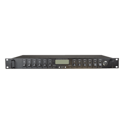 PDU Administrable IP / 12 Salidas CC / Doble Bus 100 A / 12-60 Vcc / 1U Rack 19" ICT200DB-12IRC ICT
